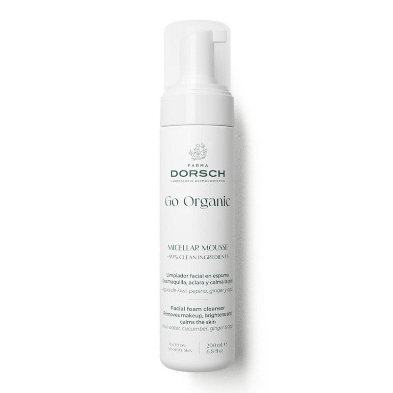 Farma Dorsch Go Organic Espuma Micelar Mousse Desmaquillante 200 ml