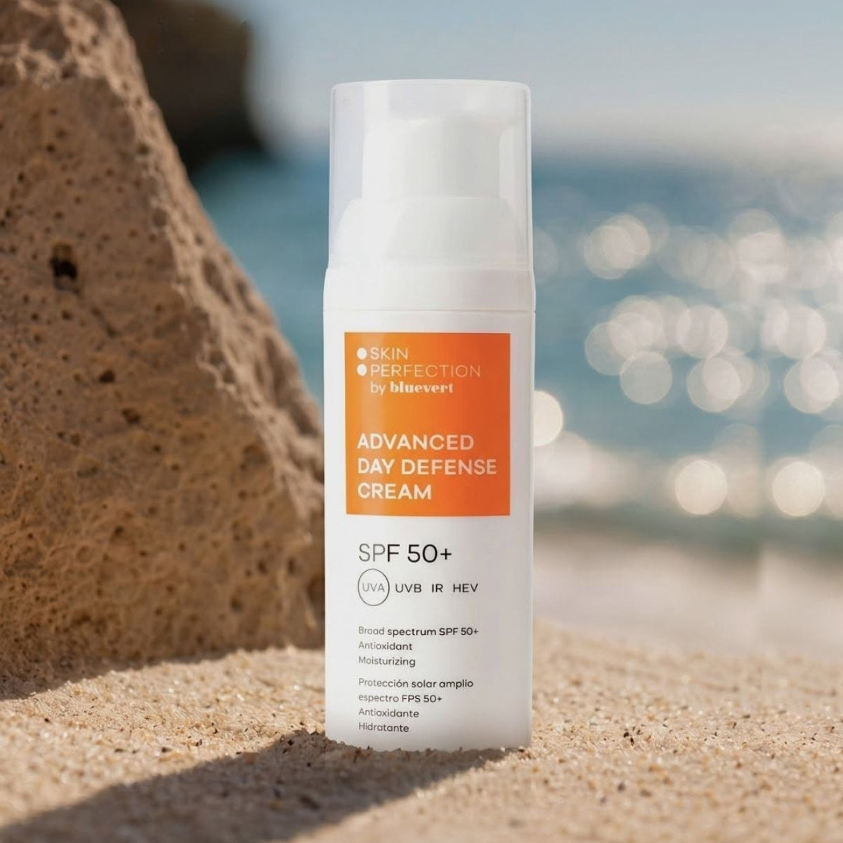 Advanced Day Defense Cream · Protector solar SPF 50+ 50 ml