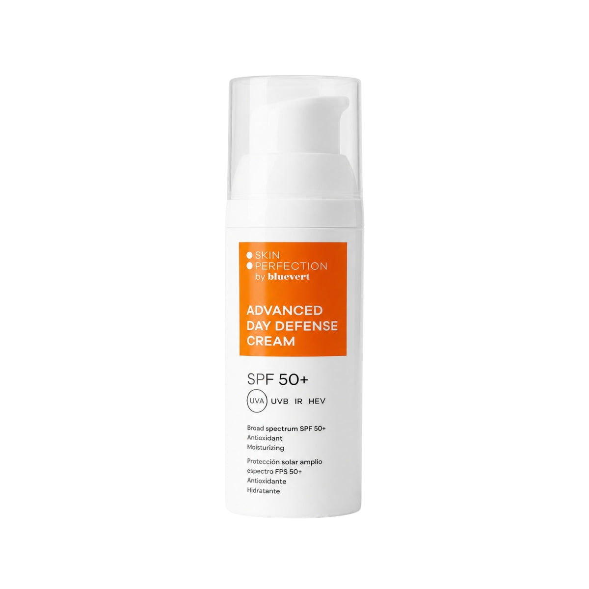 Advanced Day Defense Cream · Protector solar SPF 50+ 50 ml