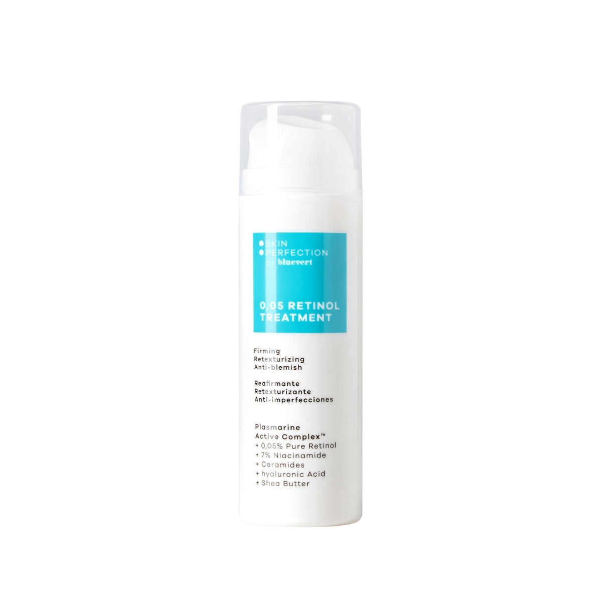 Bluevert 0,05% Retinol Treatment, tratamiento corporal de retinol 150 ml