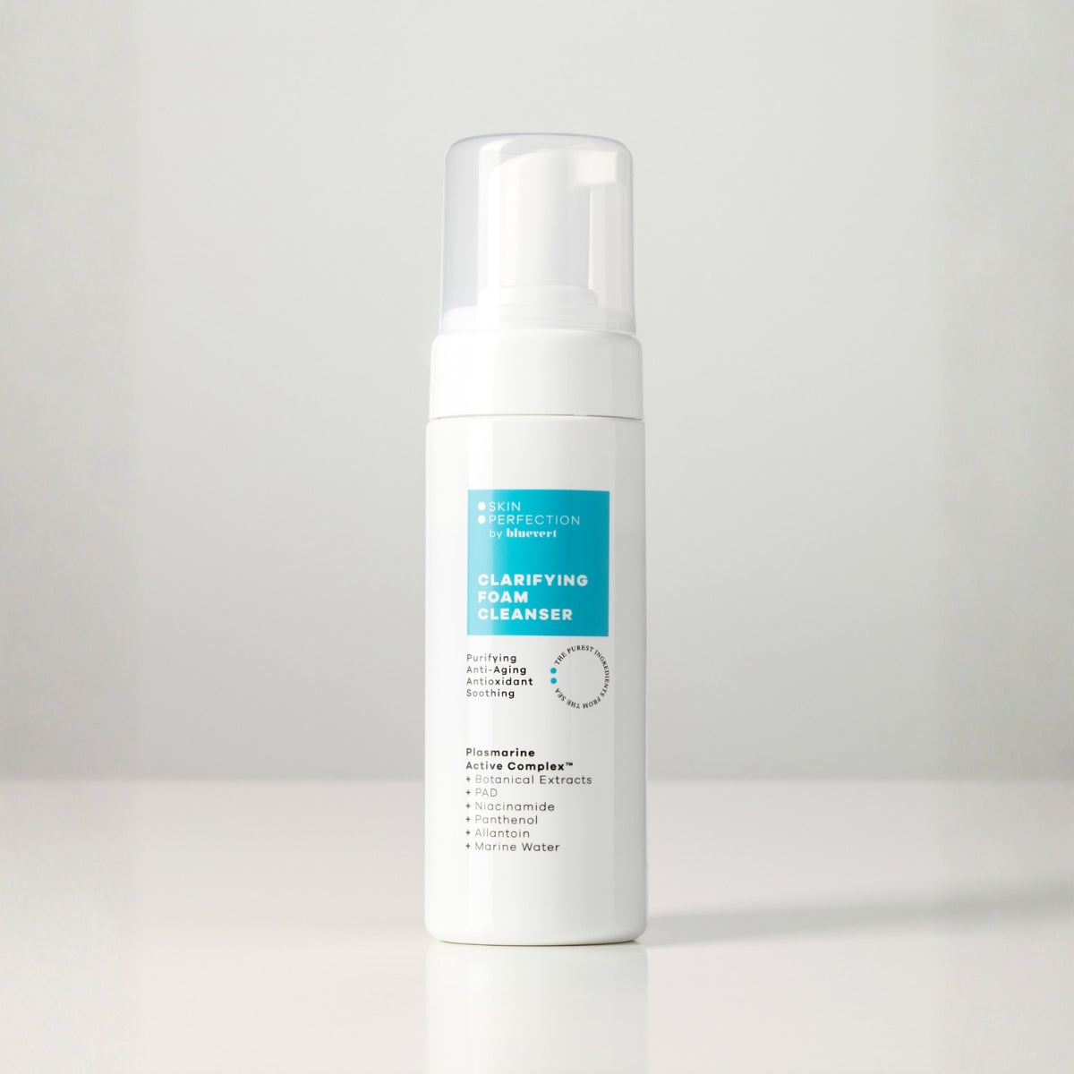 Bluevert Clarifying Foam Cleanser, primer paso de tu rutina antiedad