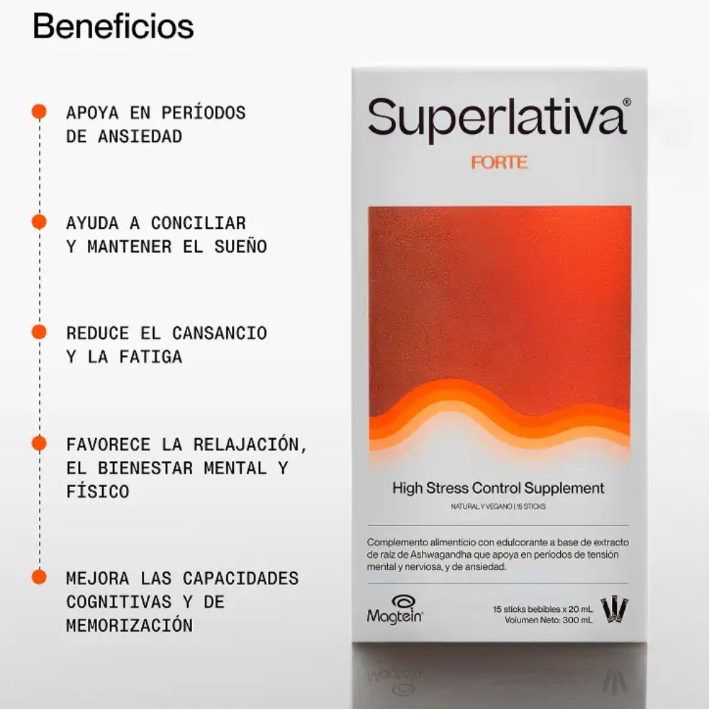 Forte · Suplemento ansiolítico en sticks 15 x 20 ml