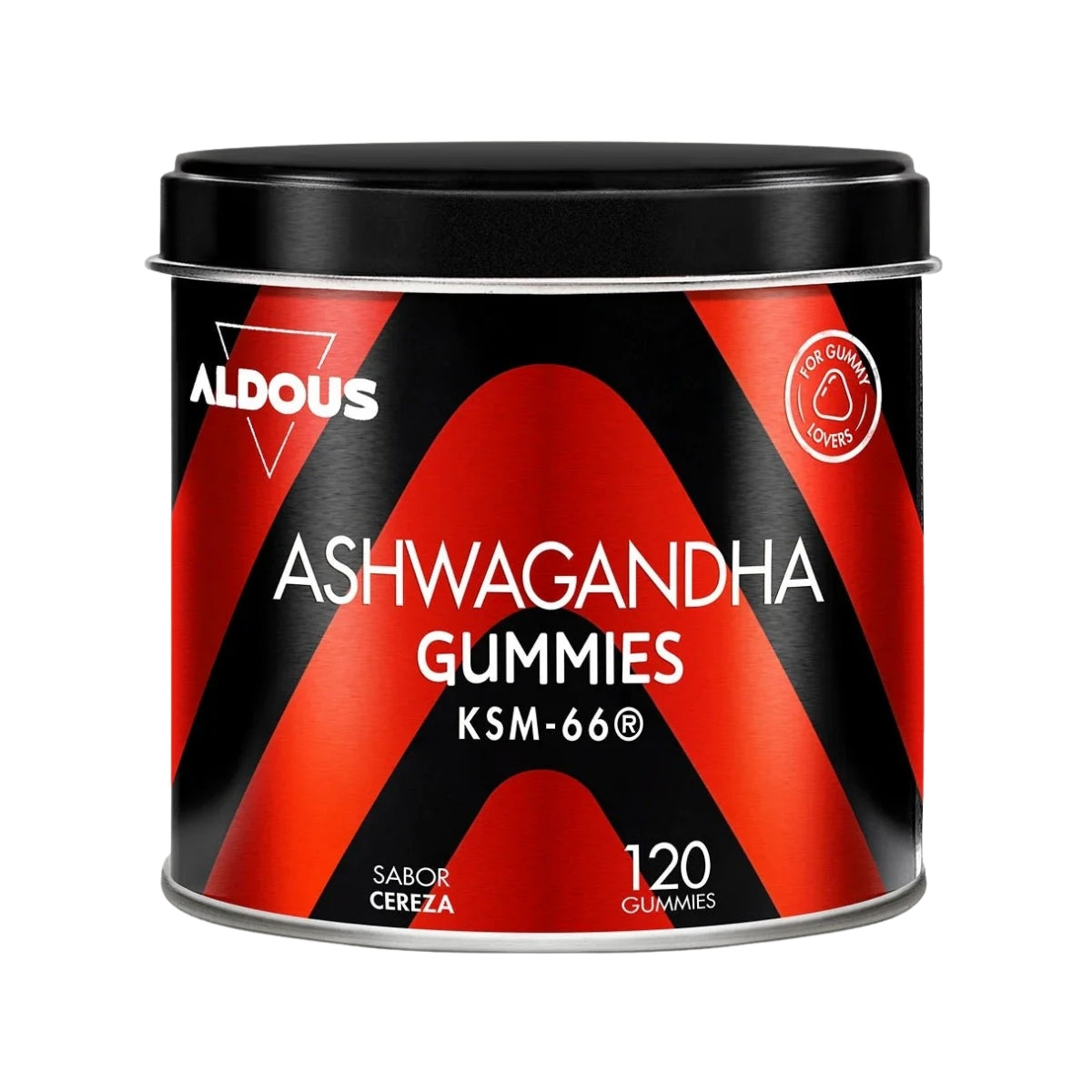 Aldous Bio Ashwagandha KSM-66, complemento alimenticio 120 gominolas