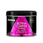 Aldous Bio Biotina con Zinc, Selenio y Vitaminas, complemento alimenticio 400 comprimidos