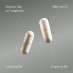 Aldous Bio Bisglicinato de Magnesio con Vitaminas, con vitaminas B5, B6 y C