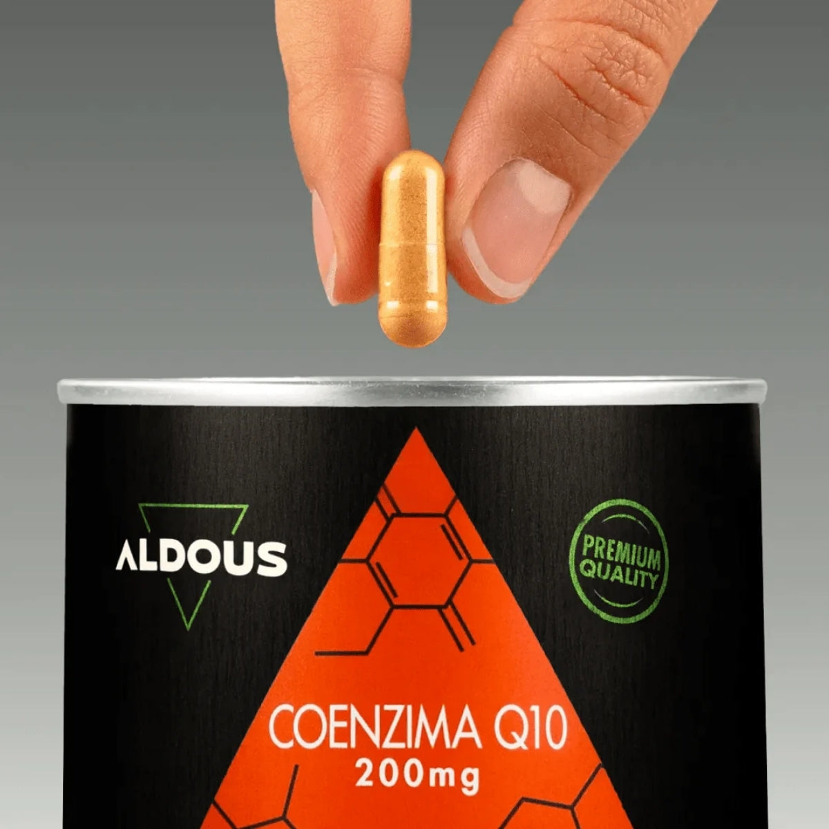 Aldous Bio Coenzima Q10 200 mg, protege las células del daño oxidativo