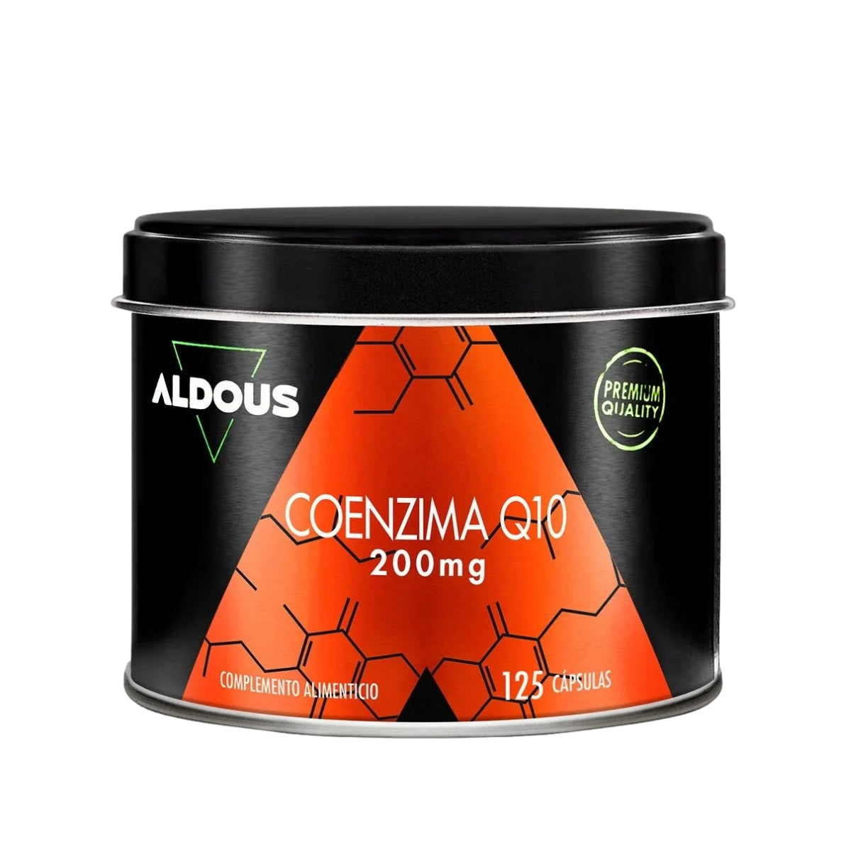 Aldous Bio Coenzima Q10 200 mg, complemento alimenticio 125 cápsulas