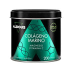 Aldous Bio Colágeno Marino Hidrolizado con Magnesio, complemento alimenticio 200 cápsulas
