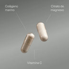Aldous Bio Colágeno Marino Hidrolizado con Magnesio, con citrato de magnesio y vitamina C
