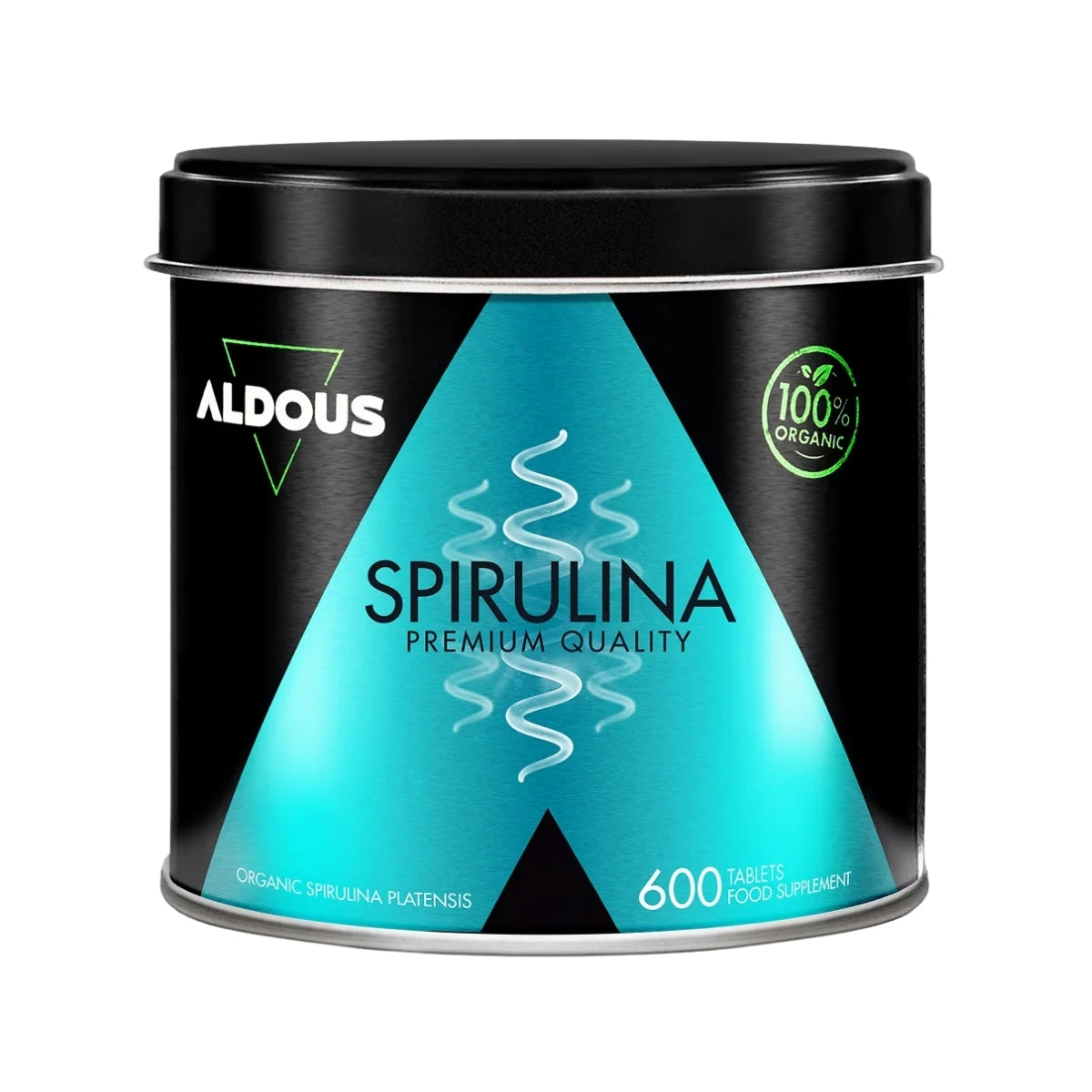 Aldous Bio Espirulina Ecológica, complemento alimenticio 600 comprimidos