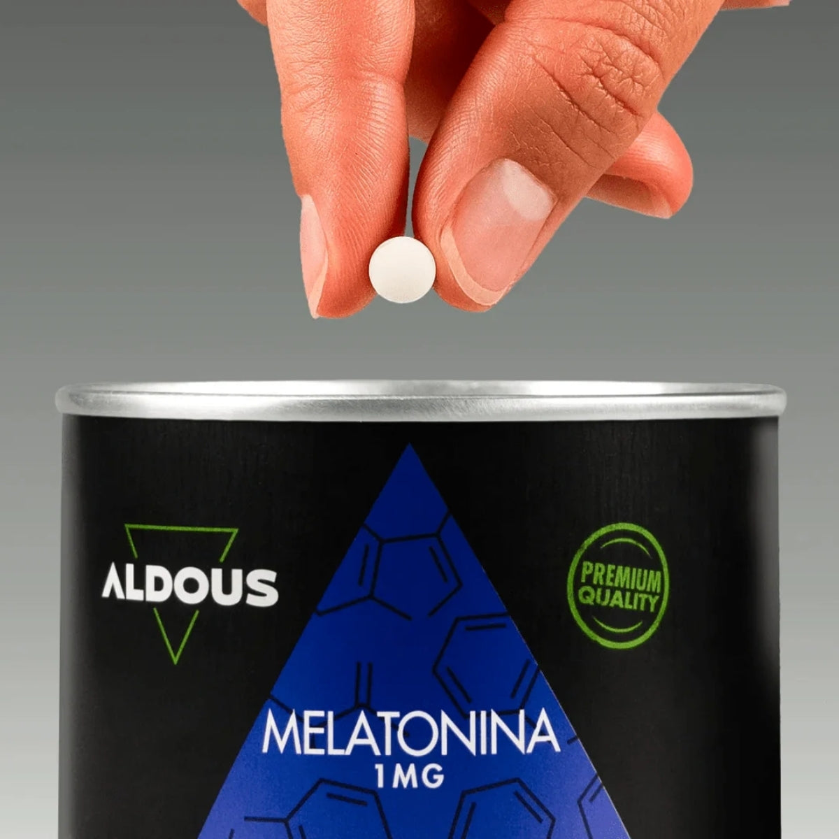Aldous Bio Melatonina Pura, ayuda a regular el ciclo del sueño