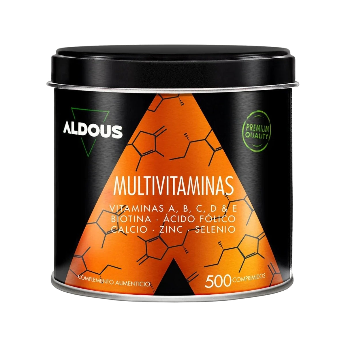 Aldous Bio Multivitaminas, complejo multivitamínico 500 comprimidos