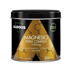 Aldous Bio Triple Magnesio, suplemento de magnesio 200 cápsulas