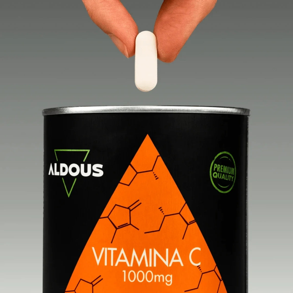 Aldous Bio Vitamina C Pura, sin edulcorantes, aromatizantes ni aditivos innecesarios