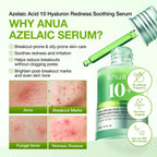 Anua Azelaic Acid 10 Hyaluron Redness Soothing Serum, para pieles con tendencia a rojeces