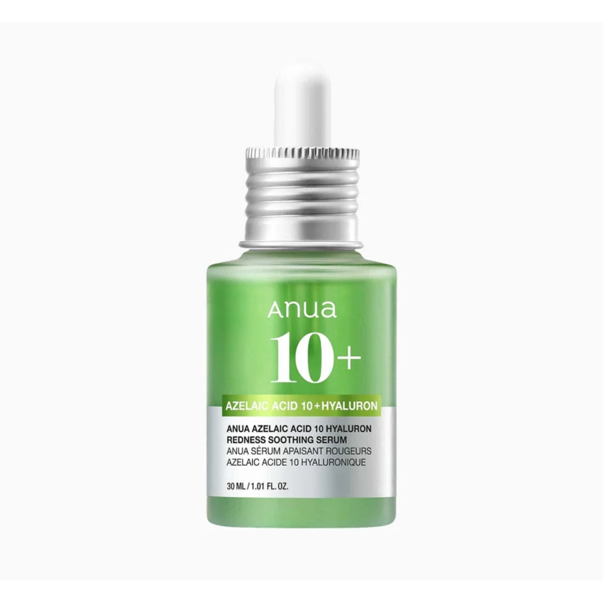 Anua Azelaic Acid 10 Hyaluron Redness Soothing Serum, sérum calmante facial 30 ml