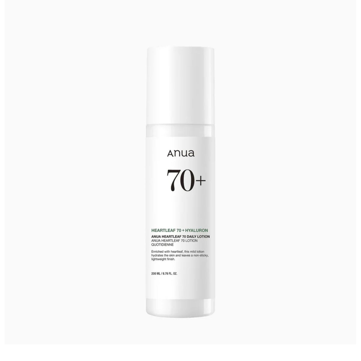 Anua Heartleaf 70% Daily Lotion, gel crema facial hidratante 200 ml