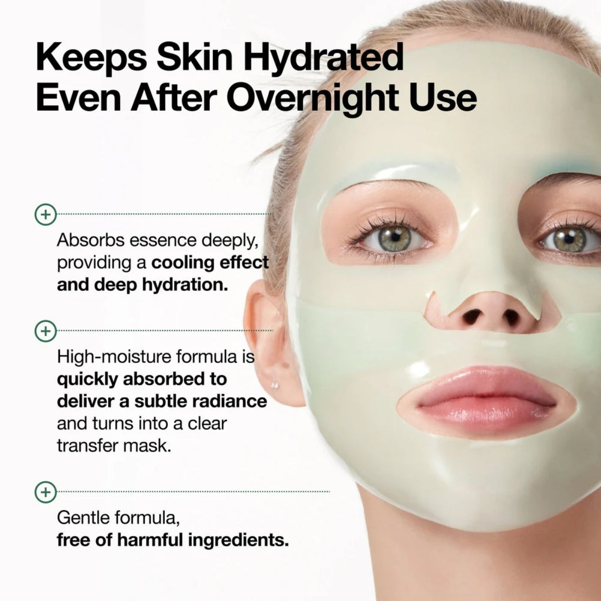Anua Heartleaf 70 Soothing Collagen Mask, mascarilla de tejido ultrafina de uso nocturno
