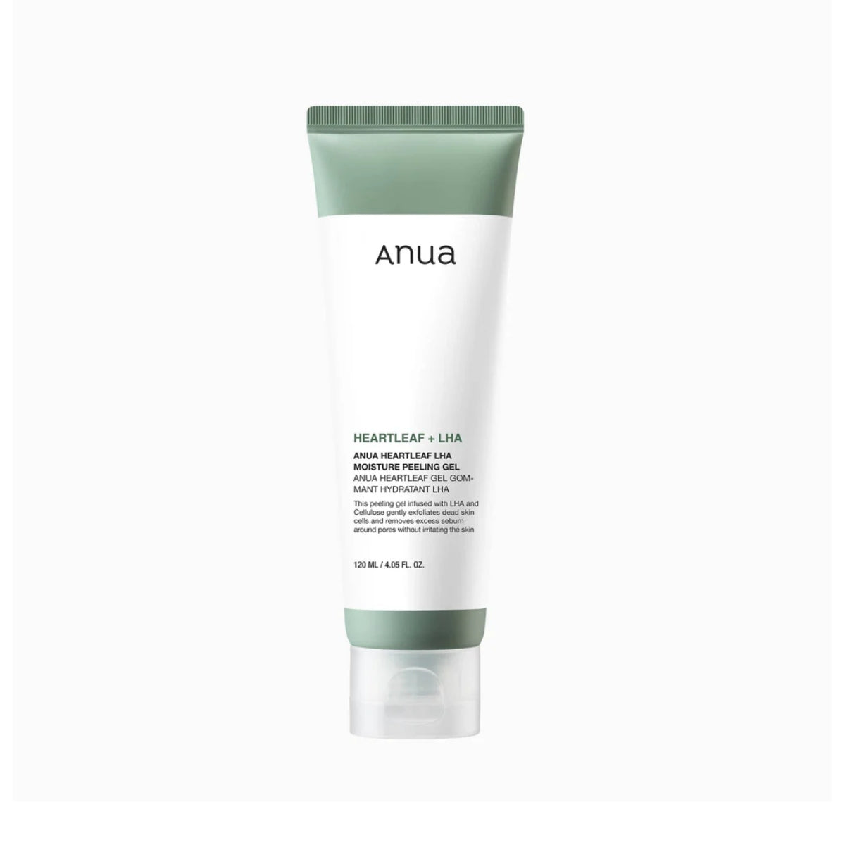 Anua Heartleaf LHA Moisture Peeling Gel, exfoliante físico facial