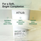 Anua Heartleaf LHA Moisture Peeling Gel con Heartleaf, aloe y alantoína