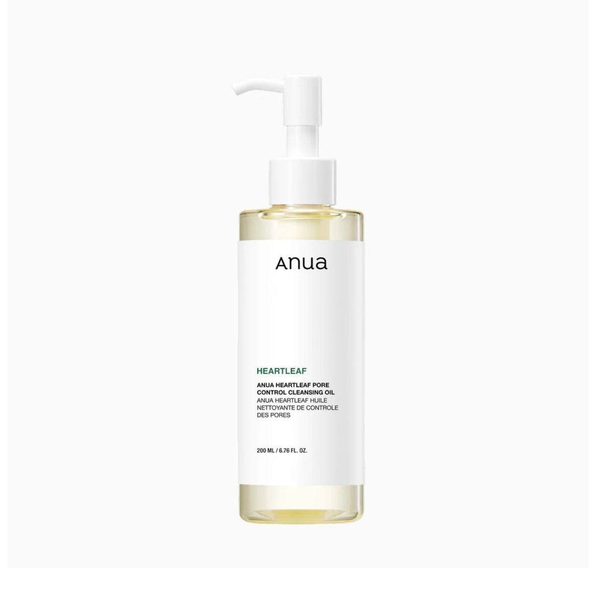 Anua Heartleaf Pore Control Cleansing Oil, aceite desmaquillante facial 200 ml
