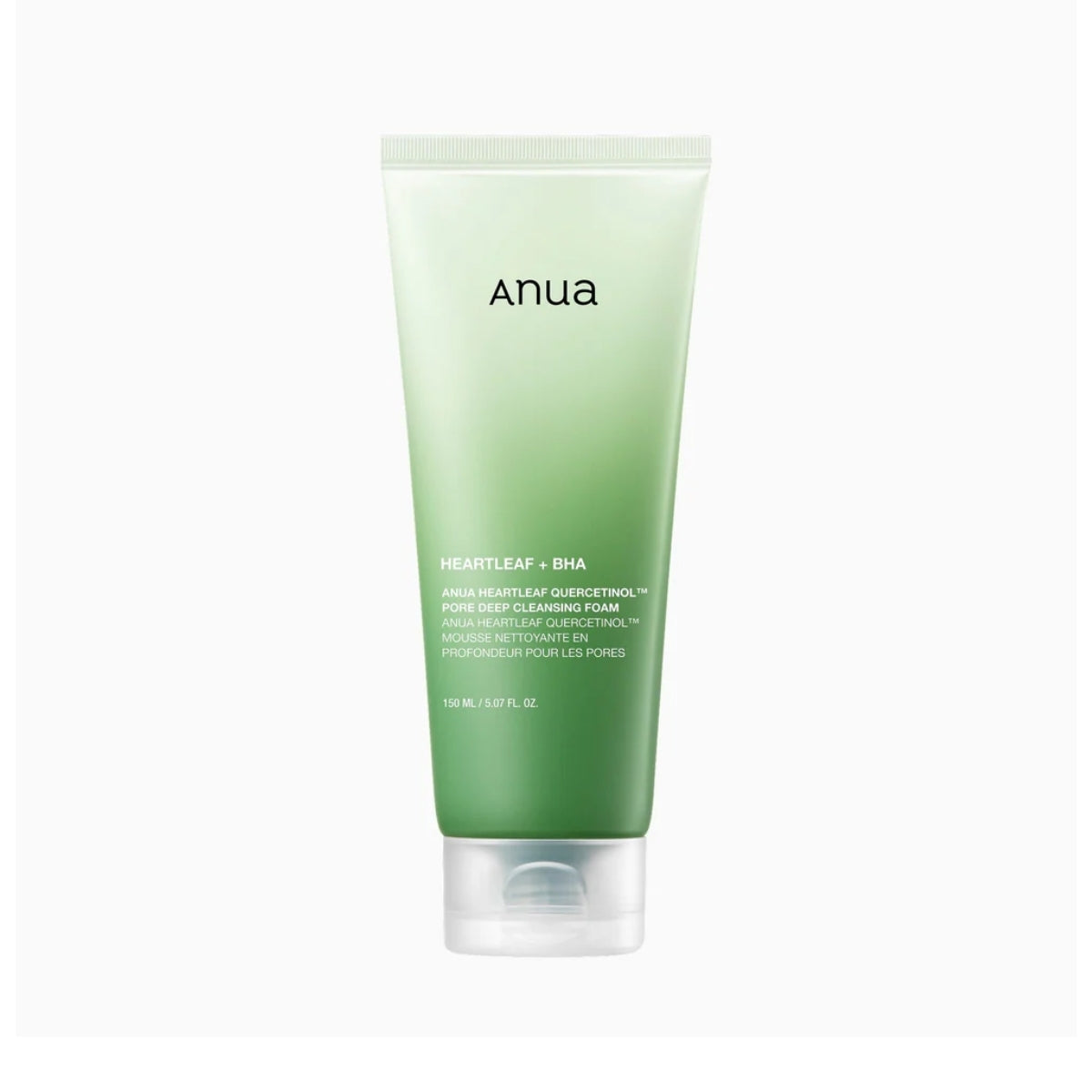 Anua Heartleaf Quercetinol Pore Deep Cleansing Foam, espuma limpiadora facial 150 ml