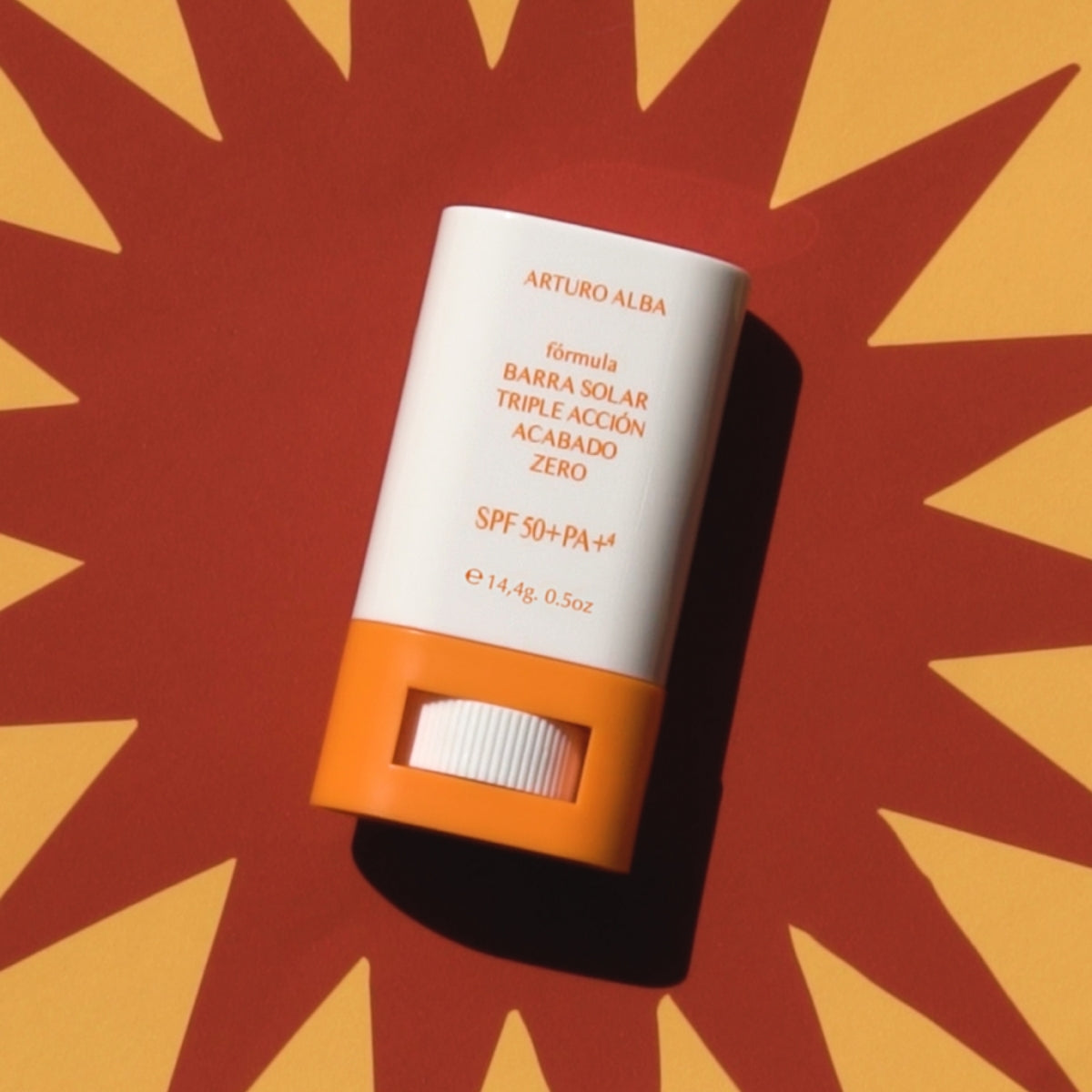 Arturo Alba Stick Solar SPF 50+ Antimanchas, aplicación precisa en rostro, contorno de ojos y labios