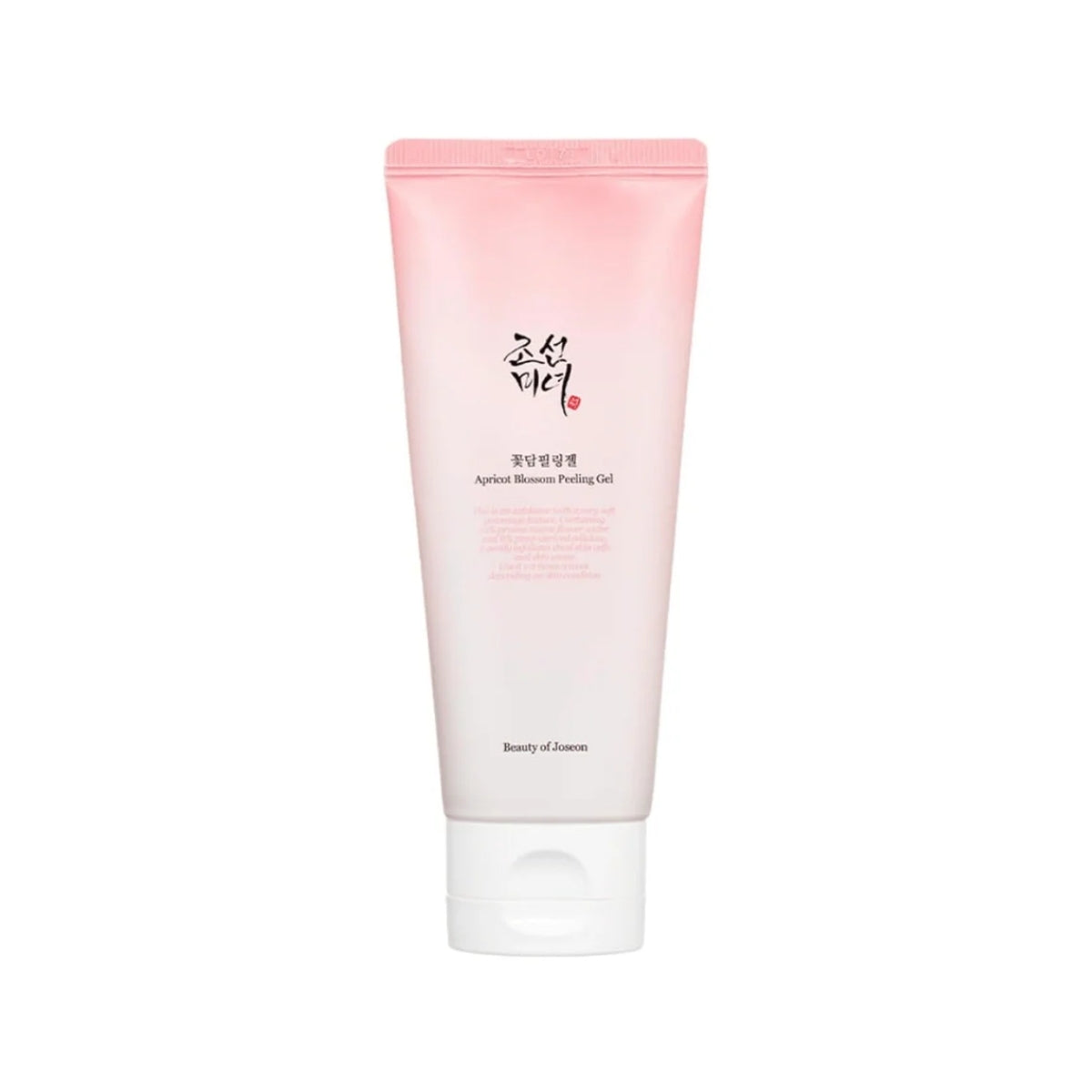 Beauty of Joseon Apricot Blossom Peeling Gel, exfoliante físico facial 100 ml