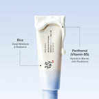 Beauty of Joseon Relief Sun Aqua-fresh SPF50 Rice + B5, acabado seco sin brillos ni velo blanco