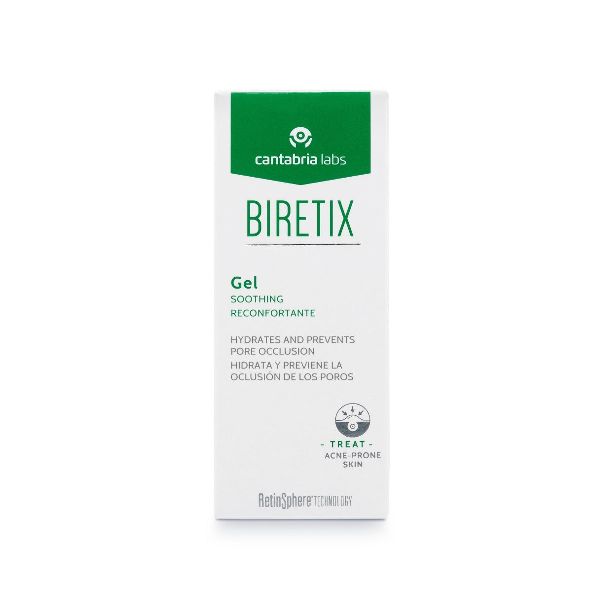 Biretix Gel · Gel reconfortante 50 ml