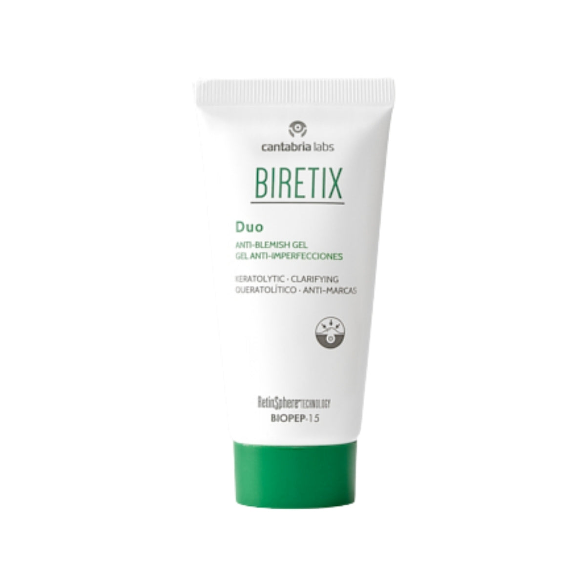 Biretix Duo Gel Anti-Imperfecciones, gel facial 30 ml
