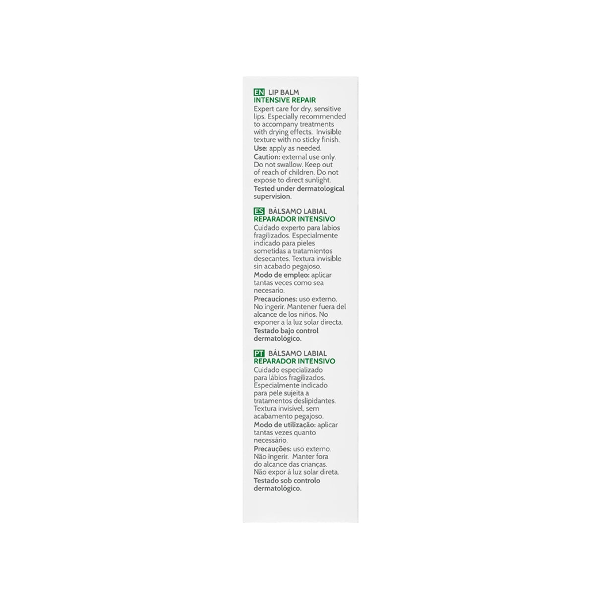 Isorepair Lip Balm · Bálsamo labial reparador 10 ml