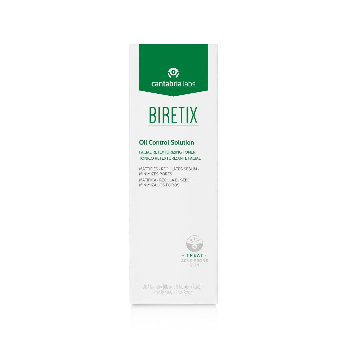 Oil Control Solution · Tónico retexturizante 100 ml