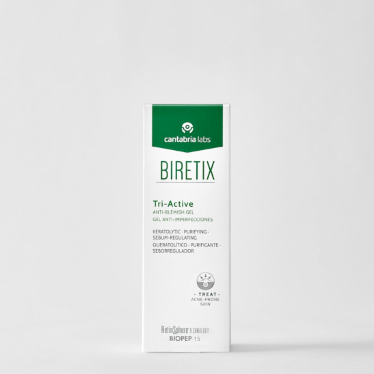 Biretix Tri-Active Gel Anti-Imperfecciones para la piel con tendencia acneica moderada