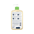 CeraVe Aceite Limpiador Hidratante Espumoso 473 ml con 3 ceramidas esenciales y lípidos