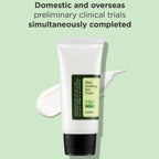 COSRX Aloe Soothing Sun Cream SPF50+, textura ligera que calma e hidrata sin velo blanquecino