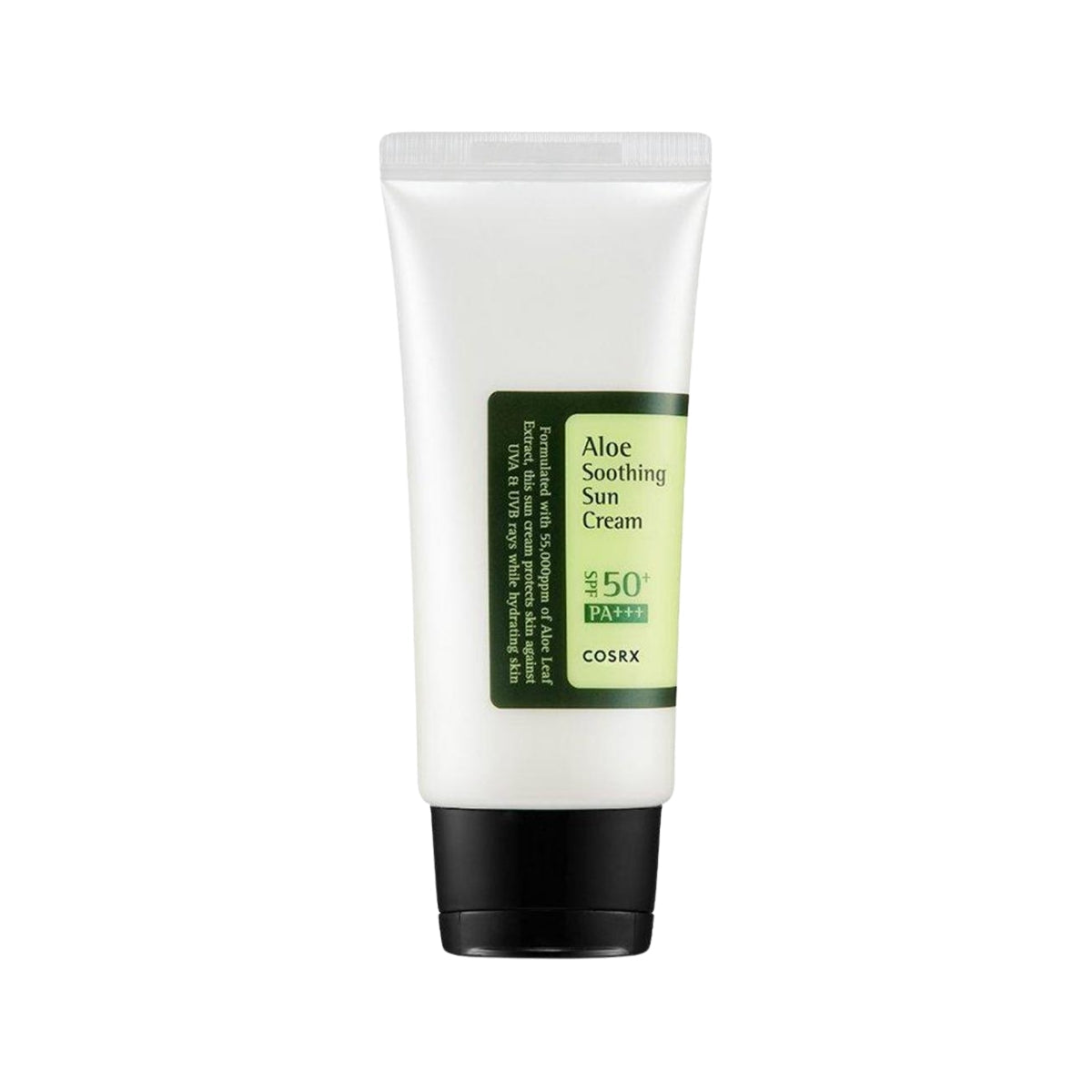 COSRX Aloe Soothing Sun Cream, protector solar facial SPF50+ PA+++ 50 ml