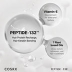 COSRX PEPTIDE-132 Ultra Perfect Hair Bonding Oil Serum con siete aceites botánicos