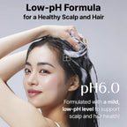 COSRX PEPTIDE-132 Ultra Perfect Hair Bonding Shampoo, espuma cremosa de pH ligeramente ácido