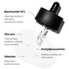 COSRX The Niacinamide 15 Serum, atenúa las marcas que dejan los brotes