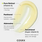 COSRX The Retinol 0.1 Cream, cuidado antiedad de uso nocturno