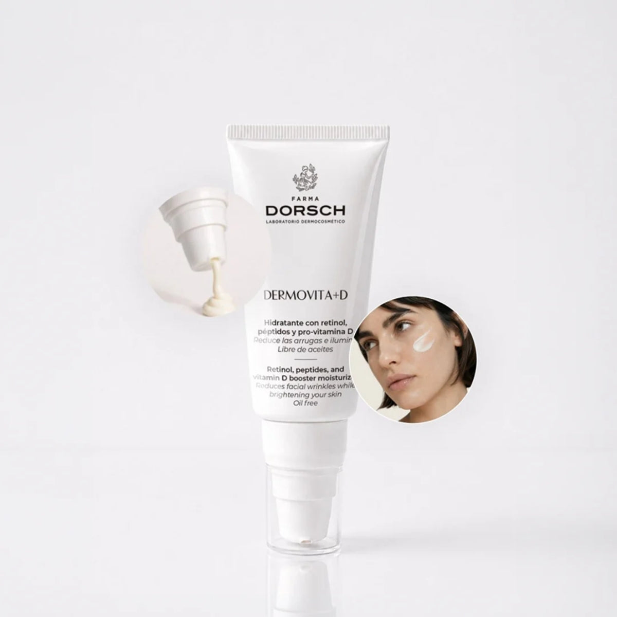 Farma Dorsch Dermovita 50 ml, ayuda a reducir arrugas e ilumina el tono