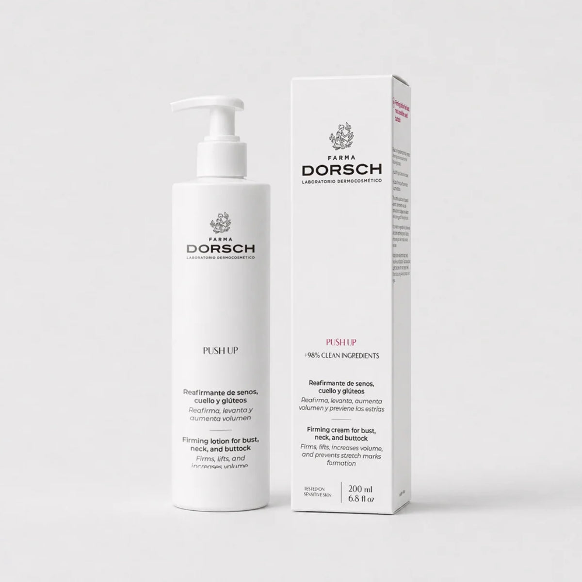 Farma Dorsch Push Up, mejora la firmeza y ayuda a prevenir las estrías