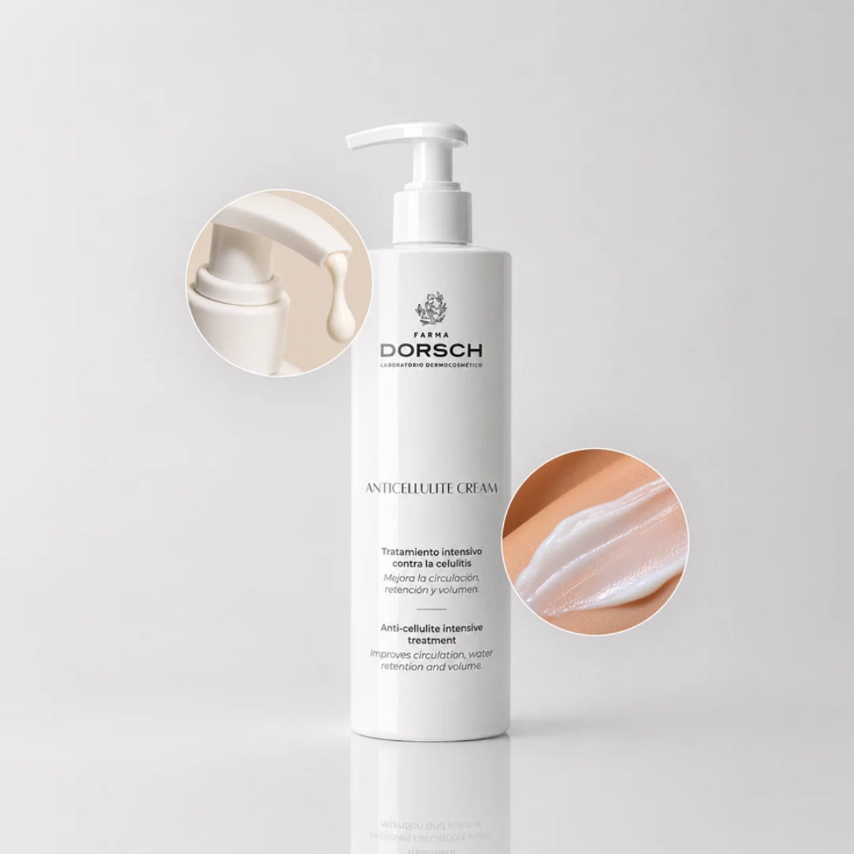 Farma Dorsch Anticellulite Cream 200 ml, ayuda a tratar y prevenir la celulitis