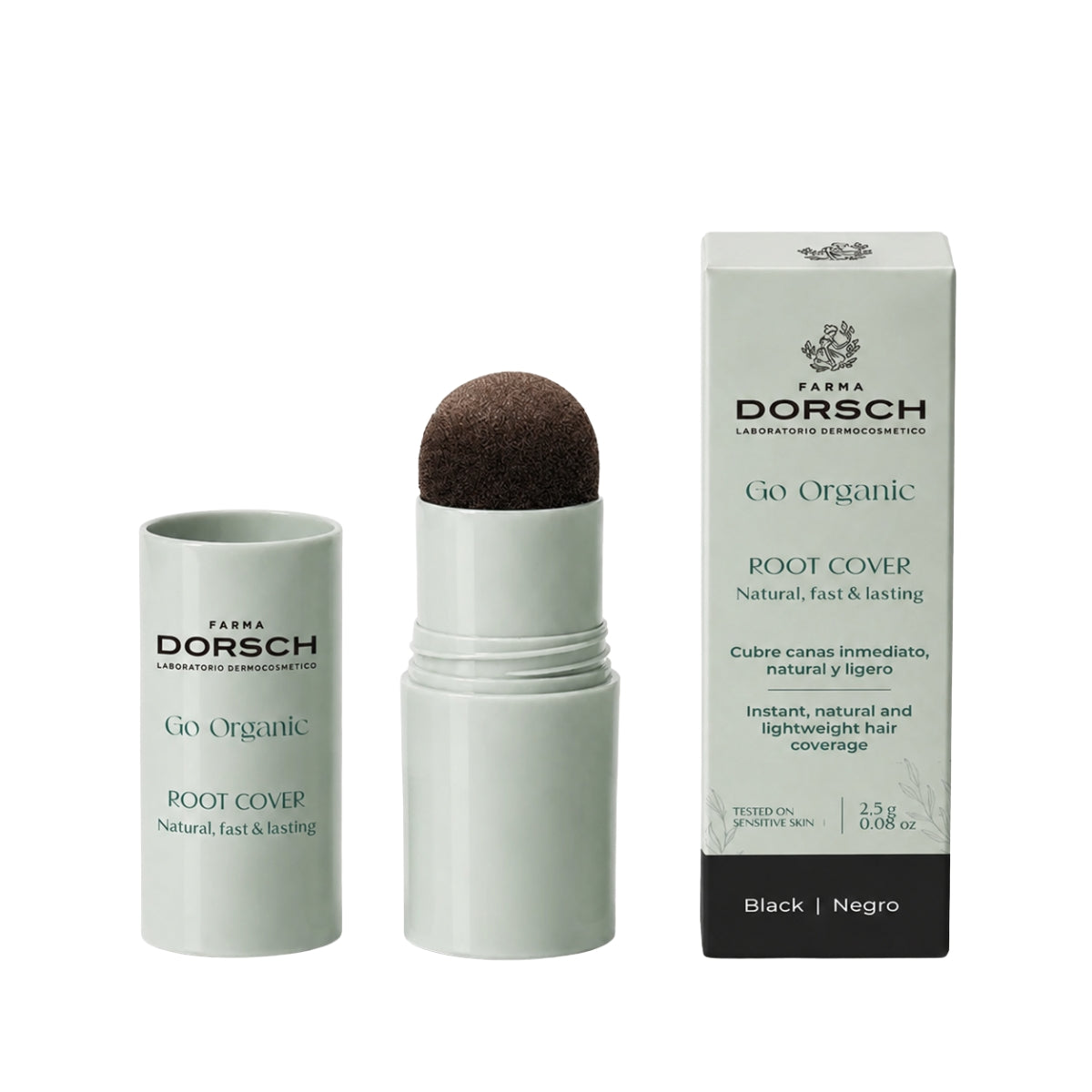Root Cover · Cubre canas tono Negro 10 g