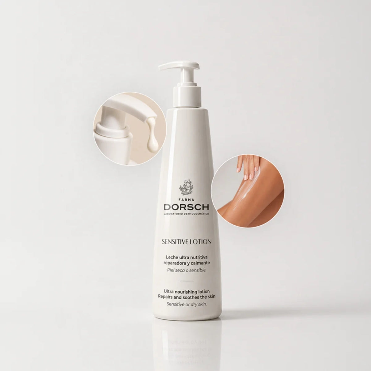Farma Dorsch Sensitive Lotion 400 ml, alivia rojeces, picor y descamación