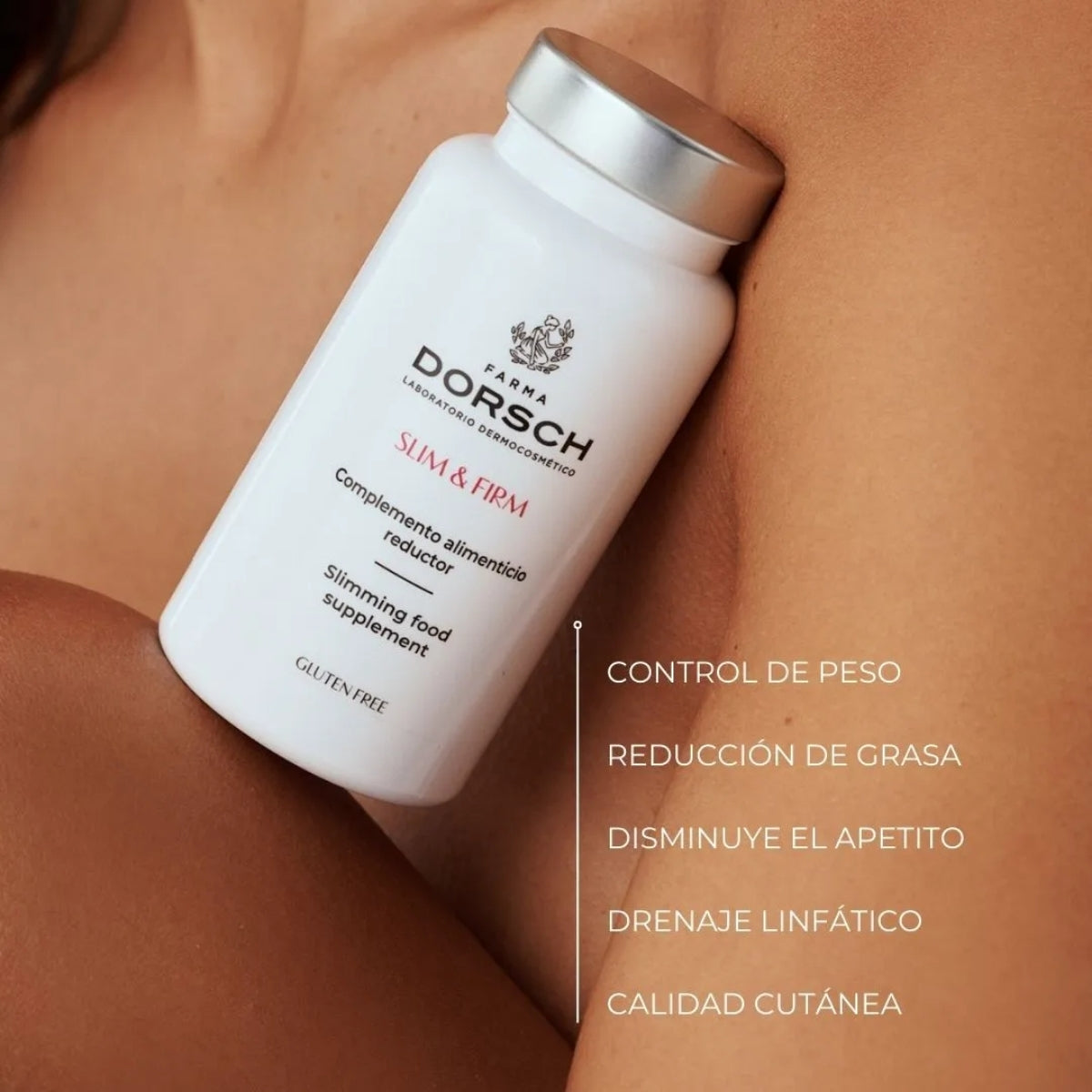 Farma Dorsch Slim & Firm, apoyo al control de peso y al drenaje de líquidos