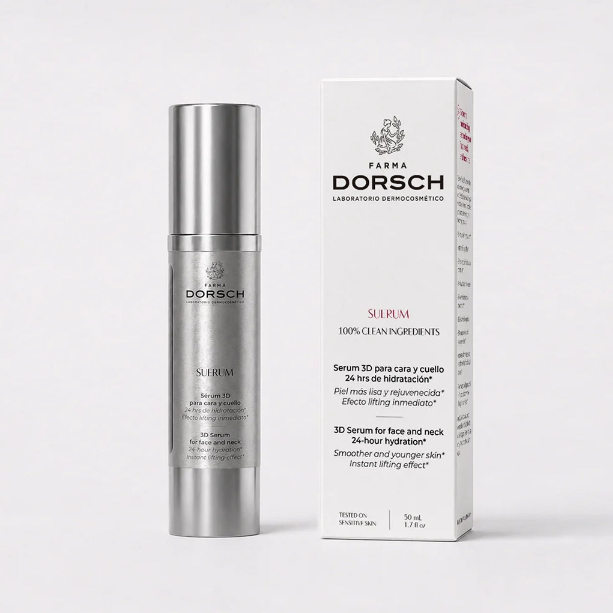 Farma Dorsch Suerum, en envase airless que conserva al máximo los activos
