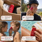 Farma Dorsch Sun Stick SPF 50+, transparente, de acabado mate y resistente al agua