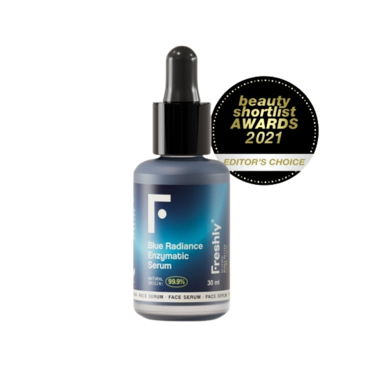 Freshly Cosmetics Blue Radiance Enzymatic Serum, sérum exfoliante enzimático 30 ml